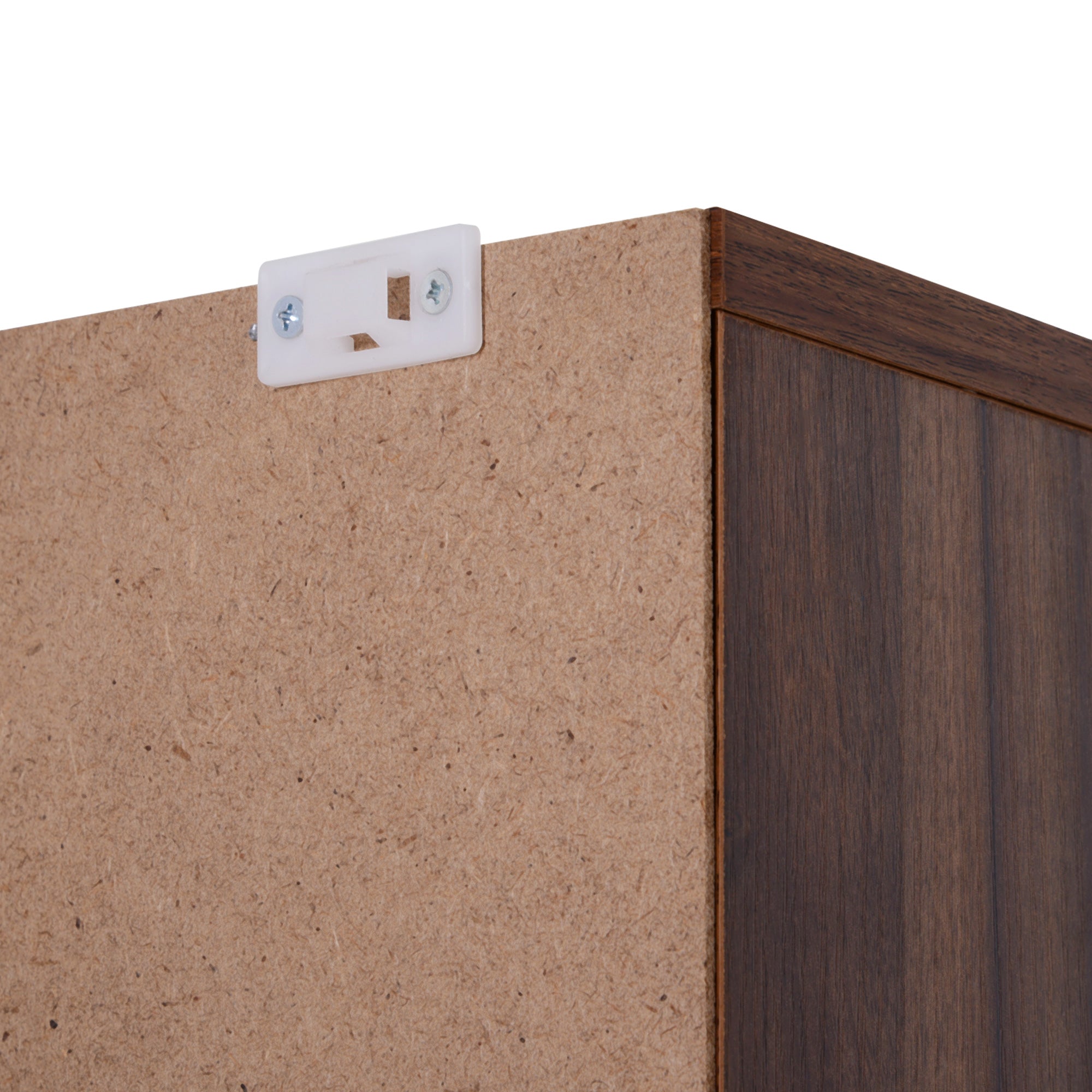 Rangements pour CD et DVD, étagère rangement, capacité max. 1116 CD/528 DVD, 36 compartiments et étagères réglables, pour bureau, salon, chambre, 102 x 23,5 x 195 cm, marron