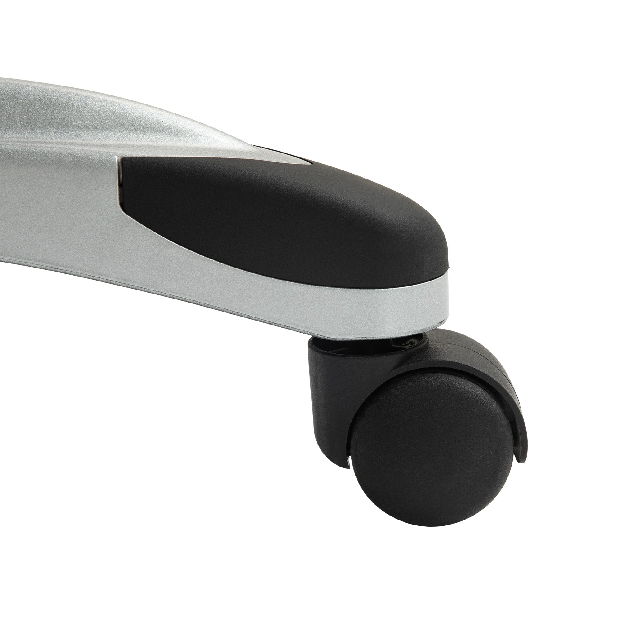 Chaise de bureau, fauteuil de bureau, siège d'ordinateur, avec fonction bascule, dossier haut, roulettes pivotantes 360°, hauteur réglable, marron