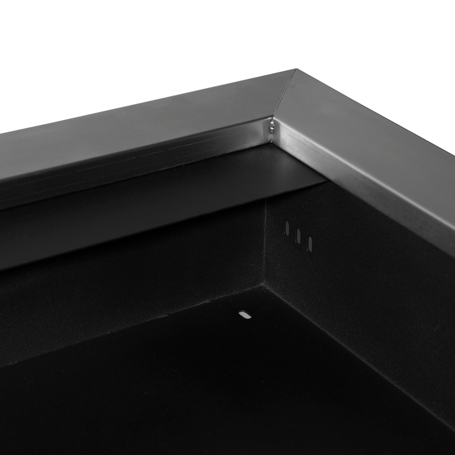 Cheminée bioéthanol Murale encastrable brûleur 2 x 0,9 L, environ 3 h de durée de combustion 110L x 14l x 54H cm Couverture 25-30 m² Acier inox