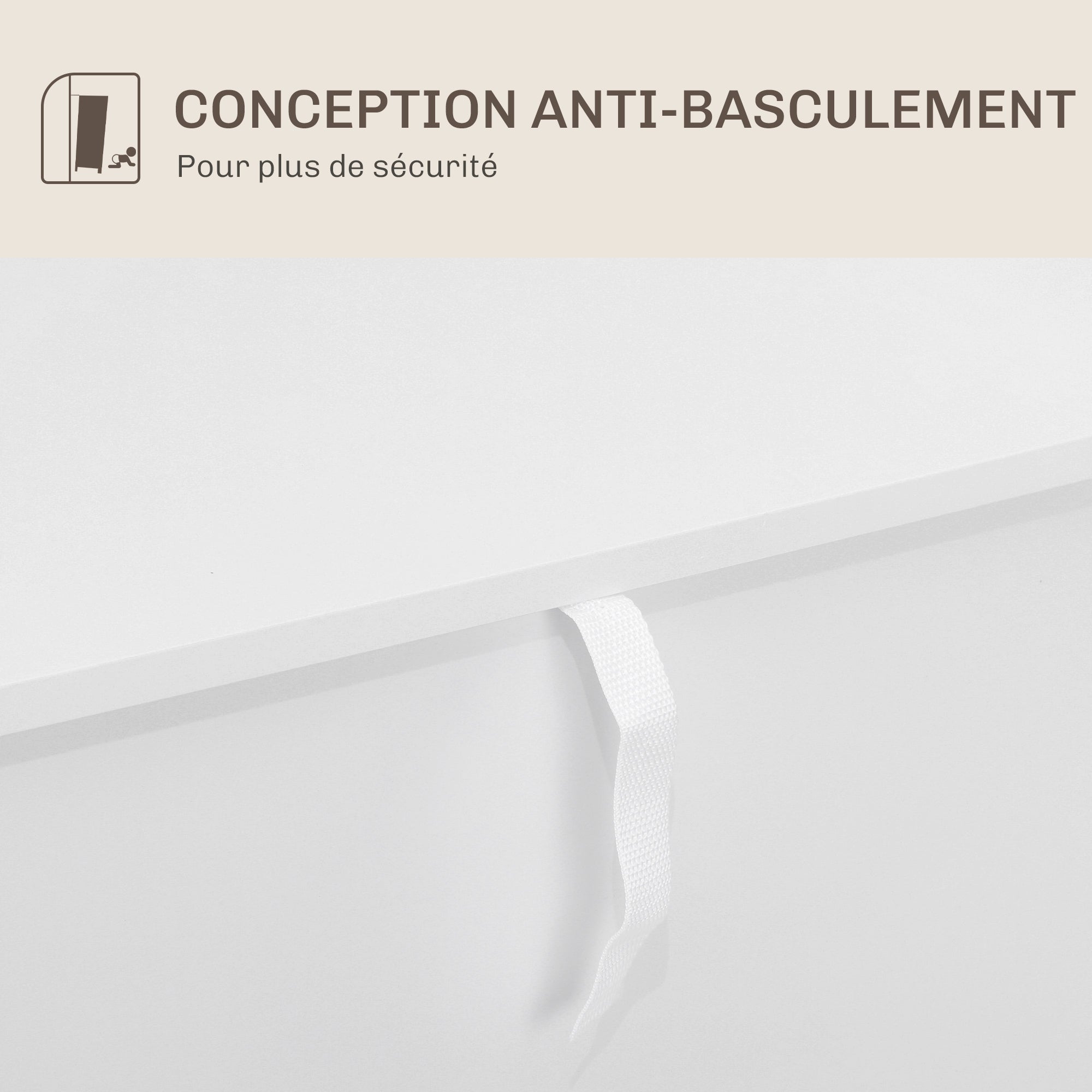 Buffet cuisine, meuble de rangement, avec 2 portes, étagère réglable, pieds métalliques surélevés, pour cuisine, salon, 60 x 40 x 80 cm, blanc