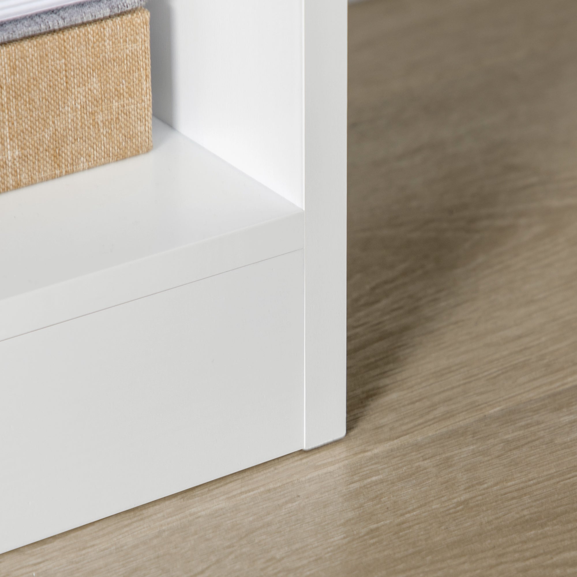 Bibliothèque, étagère à livres, meuble de rangement avec tiroir et compartiments ouvertes, étagère de rangement pour salon, chambre bureau, 60 x 26 x 158 cm, blanc