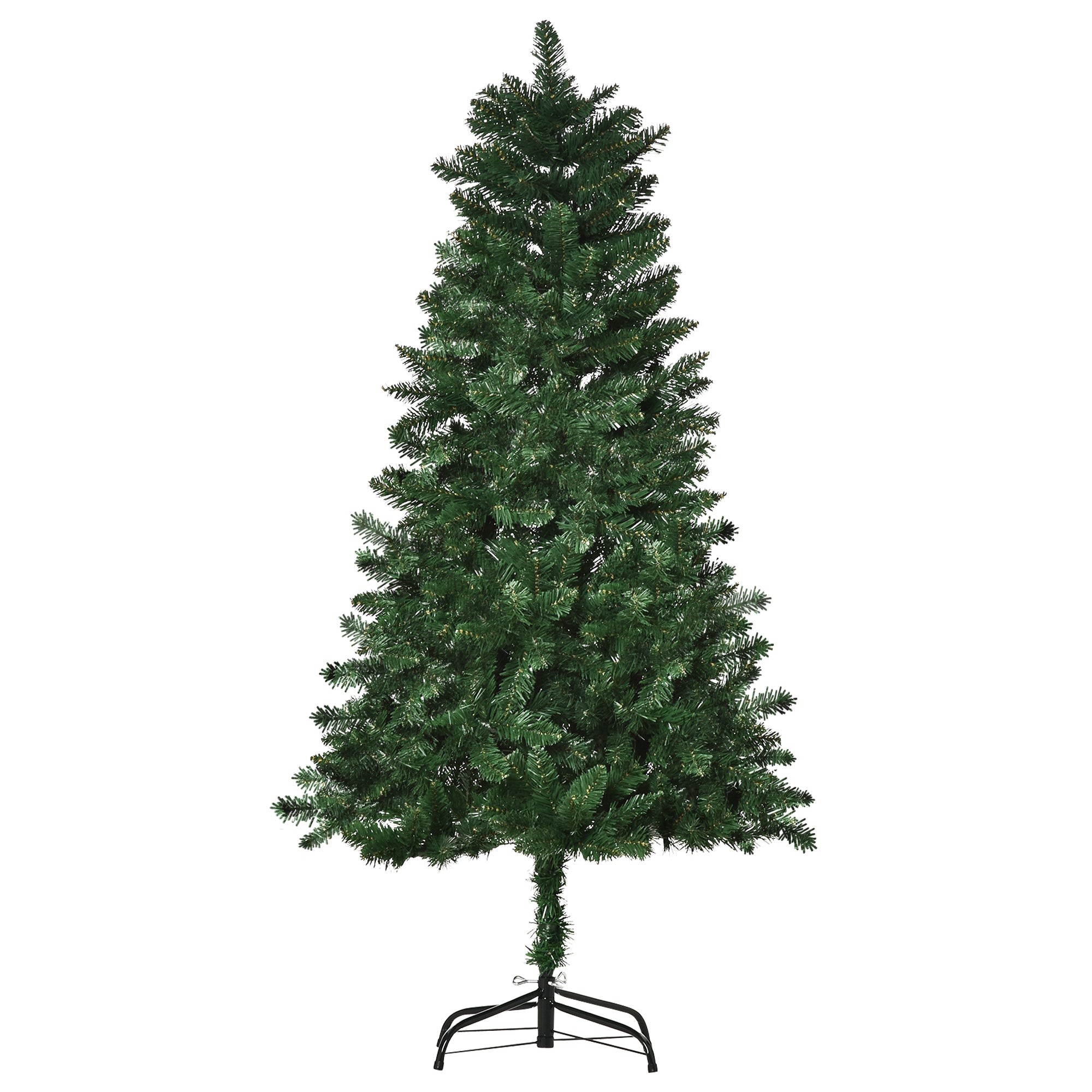 Sapin de Noël Artificiel 150H cm 454 Branches épines Imitation Nordmann Grand réalisme Vert