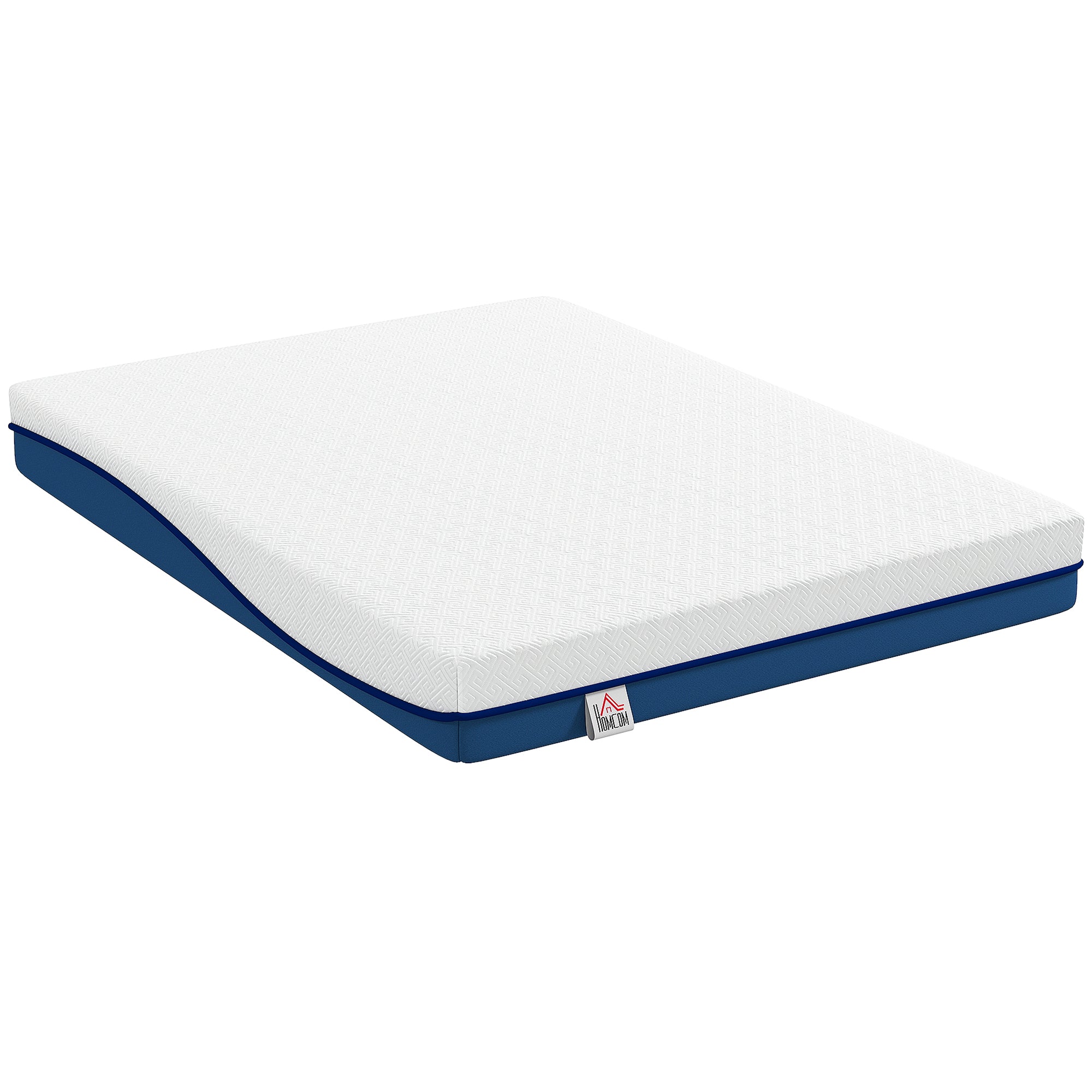Matelas 140x190cm, Matelas 2 Personnes, Mousse à Mémoire de Forme au Thé Vert, 20cm d'Épaisseur, Lit Rafraîchissant avec Gel Mémoire, Housse Amovible Lavable, Certifié Oeko-Tex, Fermeté Moyenne