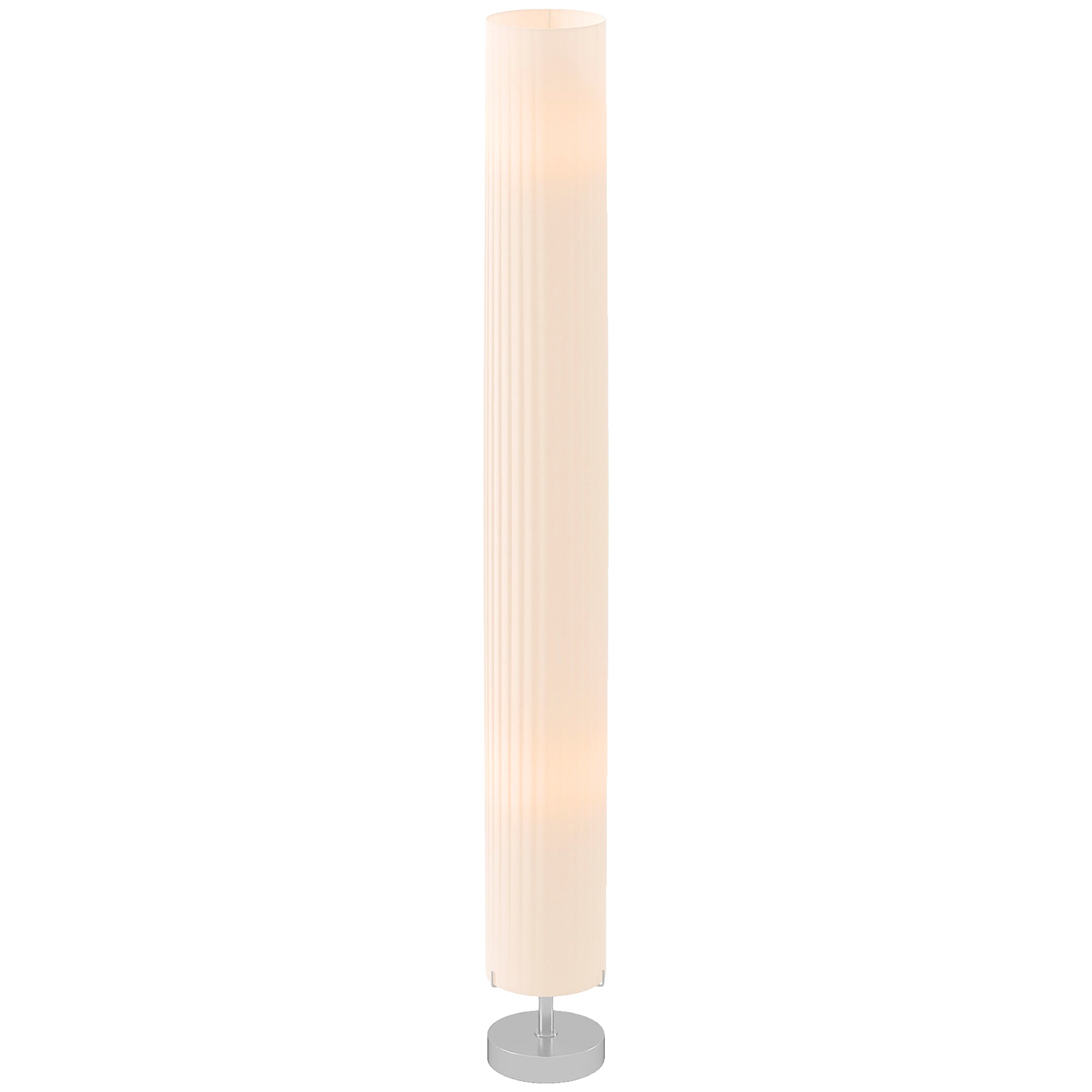 Lampadaire lampe sur pied de salon style moderne lampadaire sur pied avec interrupteur pour salon et chambre 120 cm blanc