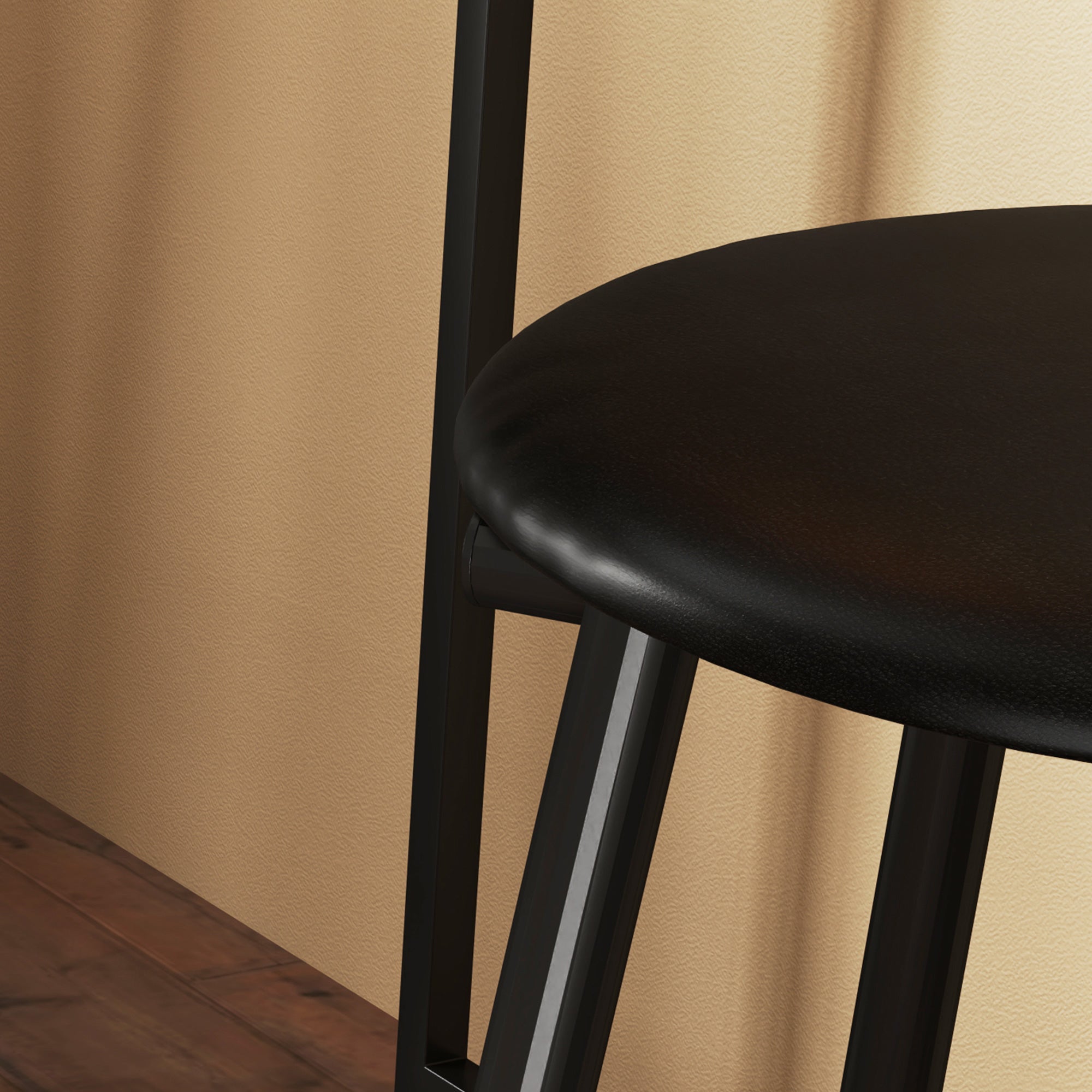 Ensemble table de bar avec tabourets, table à manger debout avec 2 chaises de bar, table haute cuisine avec étagères, table haute bar et 2 tabourets pour salle à manger, cuisine, gris et noir