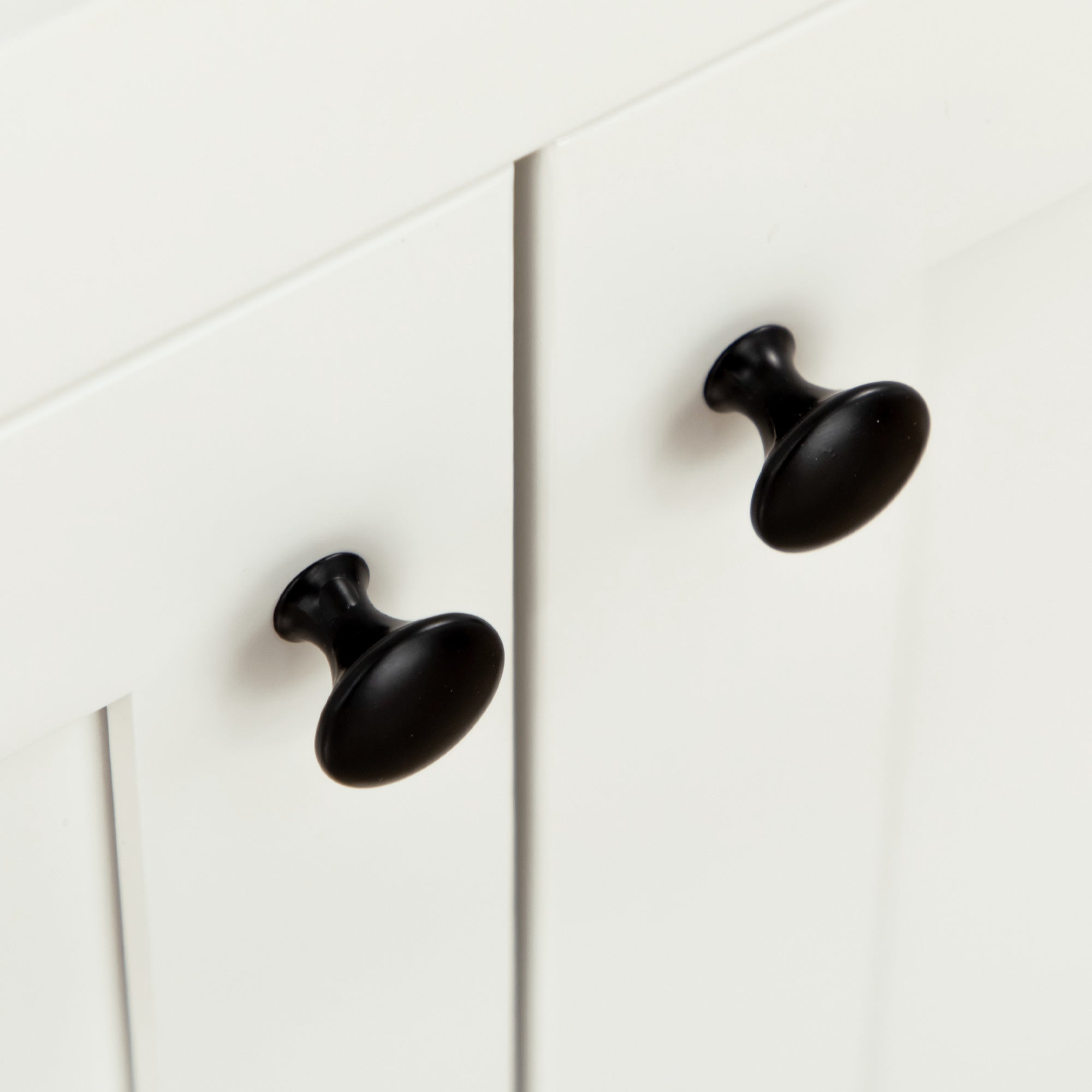 Desserte de cuisine desserte à roulettes chariot de cuisine multi-rangements 1 tiroir 1 placard 1 portes-torchons - blanc et plateau en bois