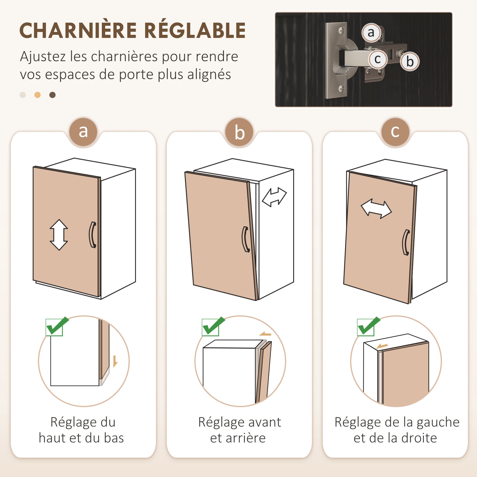 Armoire cuisine, buffet de cuisine, vaisselier, meuble vitrine à 2 portes dont une porte vitrée - meuble de rangement avec étagères réglables et 9 compartiments, 76 x 36 x 160 cm - noir