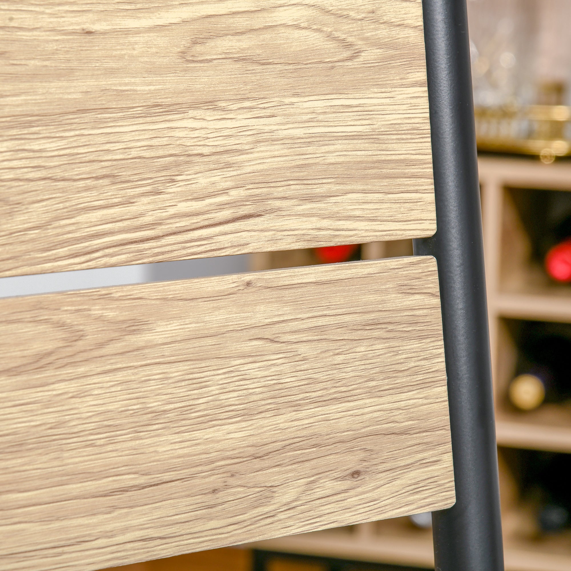 Ensemble table et chaises pour 2 personnes, table de cuisine avec chaises, table à manger 3 pièces avec 2 chaises encastrables, pour cuisine salon maison, bois de chêne clair