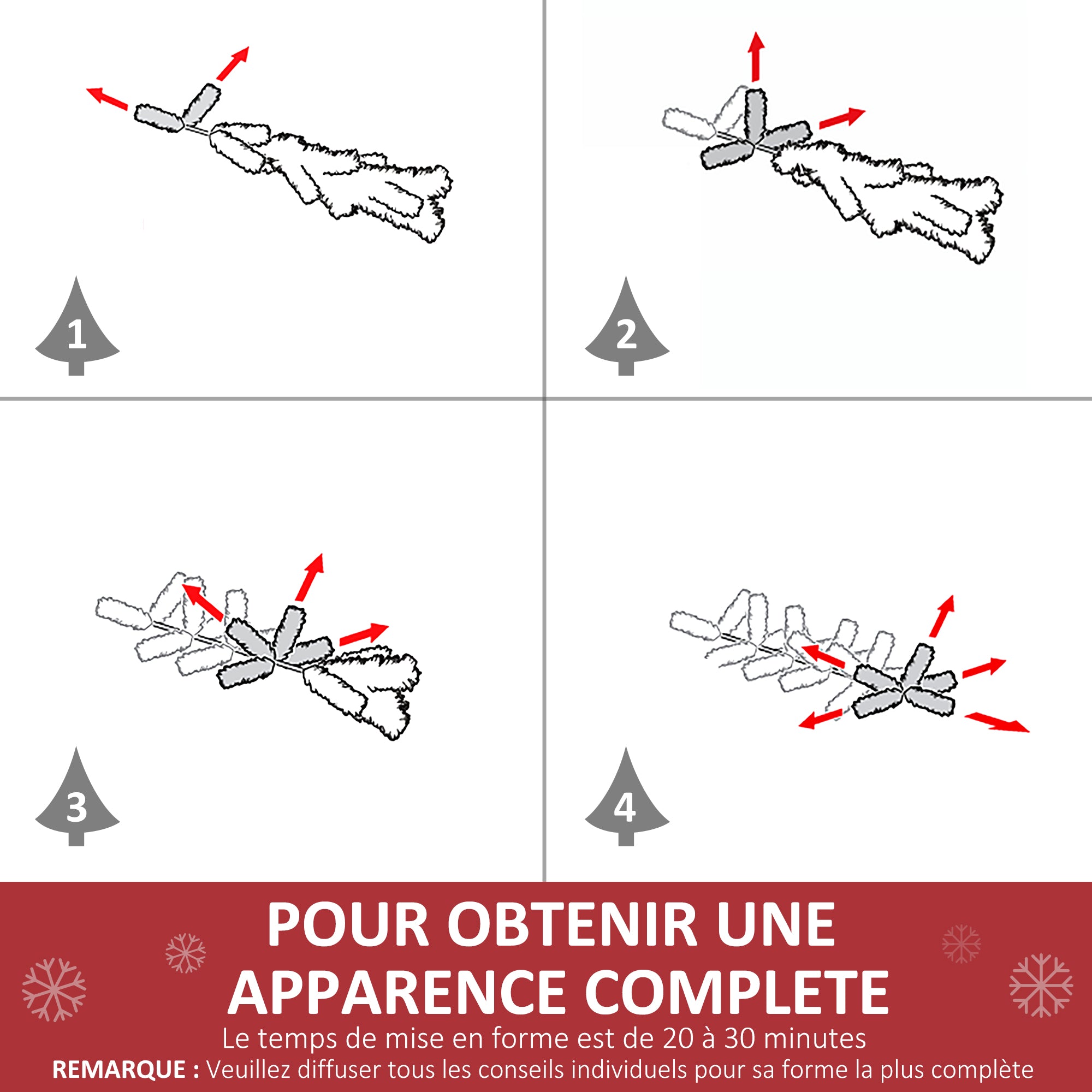 Sapin de Noël Artificiel Lumineux 120H cm Fibre Optique Multicolore + Support Pied 130 Branches étoile Sommet Brillante Vert
