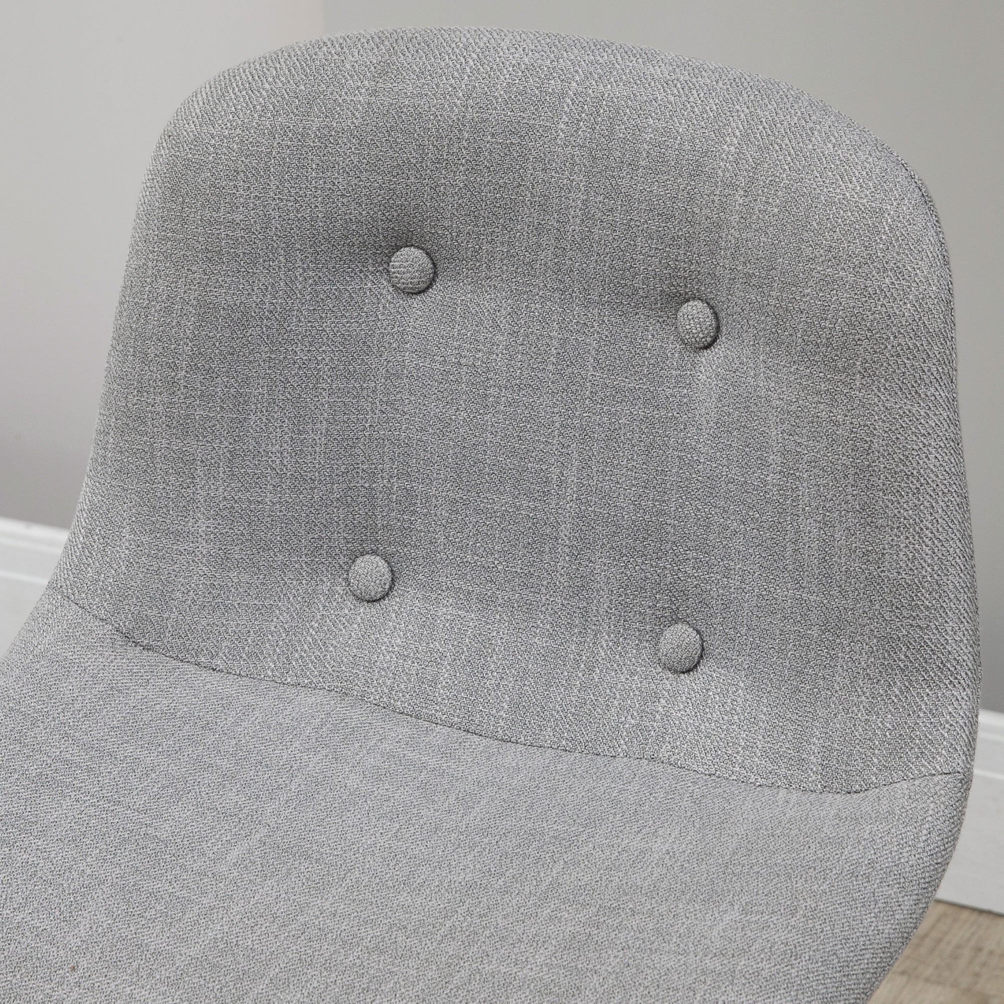 Ensemble table de bar avec tabourets, table à manger debout avec 4 chaises rembourrées, pieds en acier, style industriel, table haute bar et 4 tabourets pour salle à manger, cuisine, gris clair