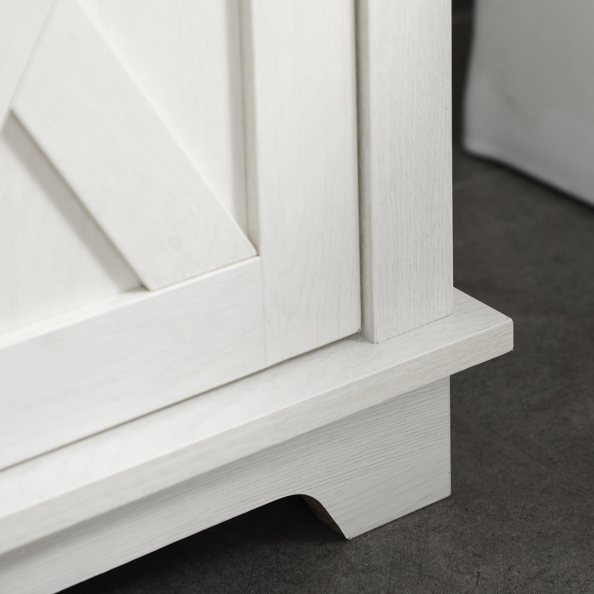 Meuble sous lavabo salle de bain meuble sous vasque armoire de rangement pour lavabo - niche et placard à portes doubles, 60 x 30 x 60 cm, blanc