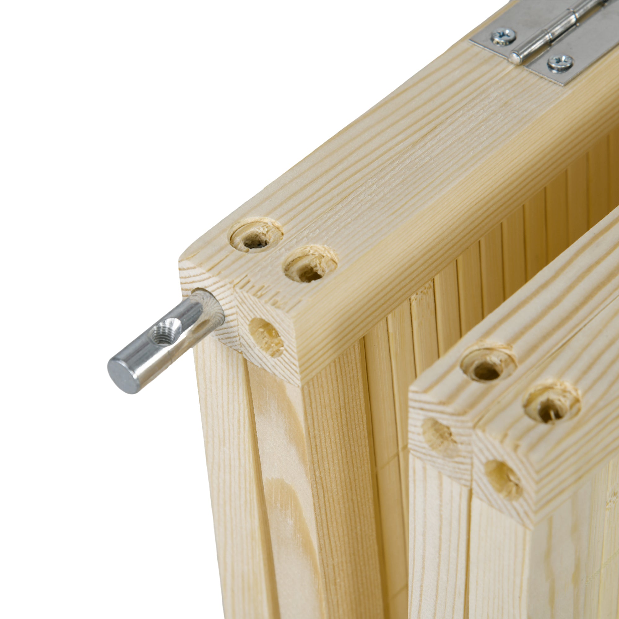 Paravent intérieur en Bambou 6 Panneaux 270 x 180 cm séparateur de pièce cloison de séparation Pliable - Naturel