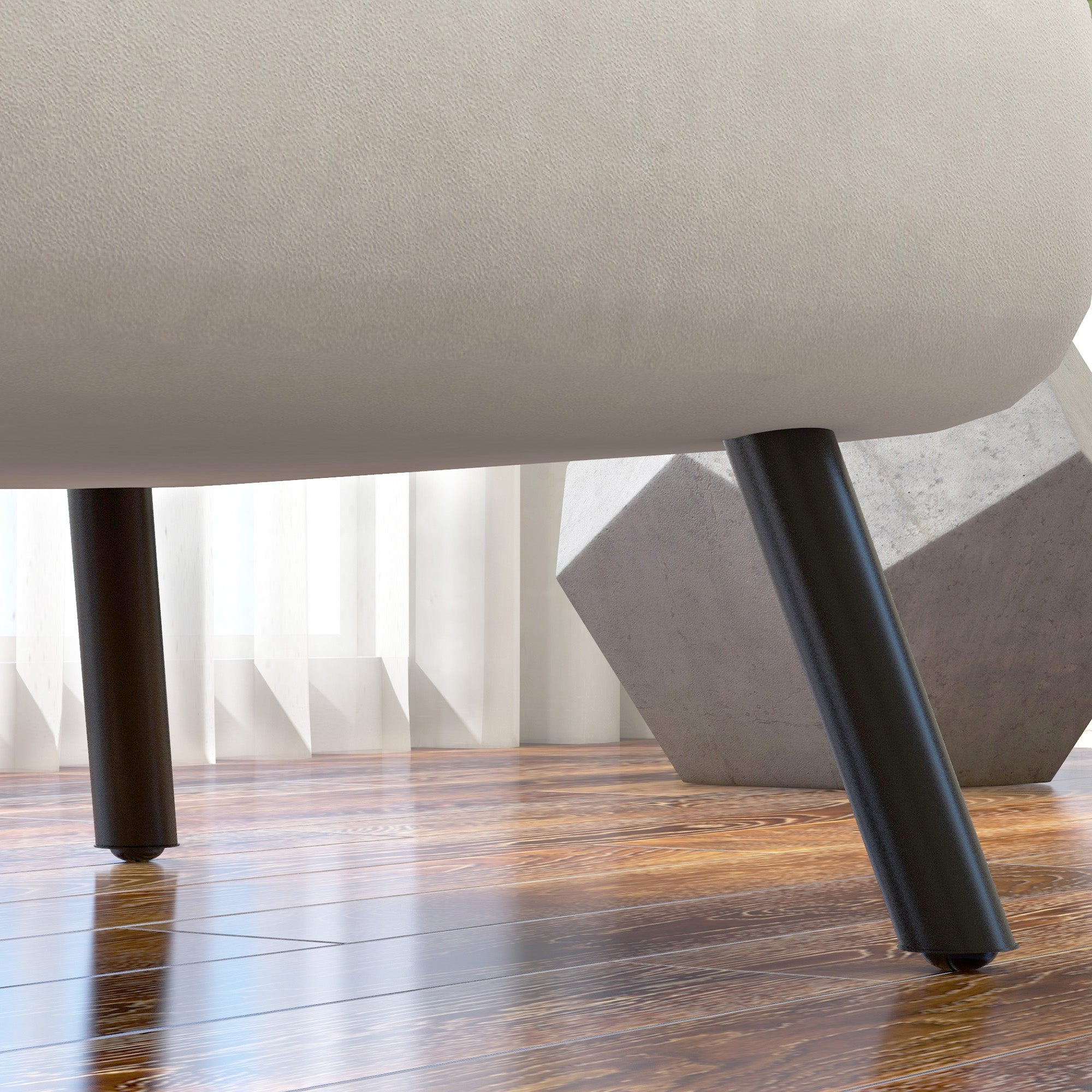 Fauteuil convertible 1 place chauffeuse 4 en 1 canapé convertible fauteuil lit avec dossier réglable en 5 positions, coussin inclus, canapé-lit 1 place pour invités, salon, charge 120 kg crème