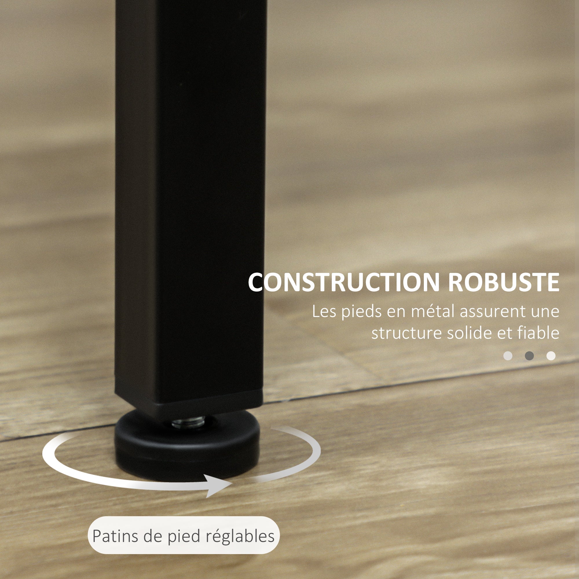 Ensemble table de bar bistrot avec 4 tabourets de bar, ensemble table haute cuisine et tabourets, avec repose-pieds, style moderne, structutre en métal, pour cuisine, salle à manger, gris