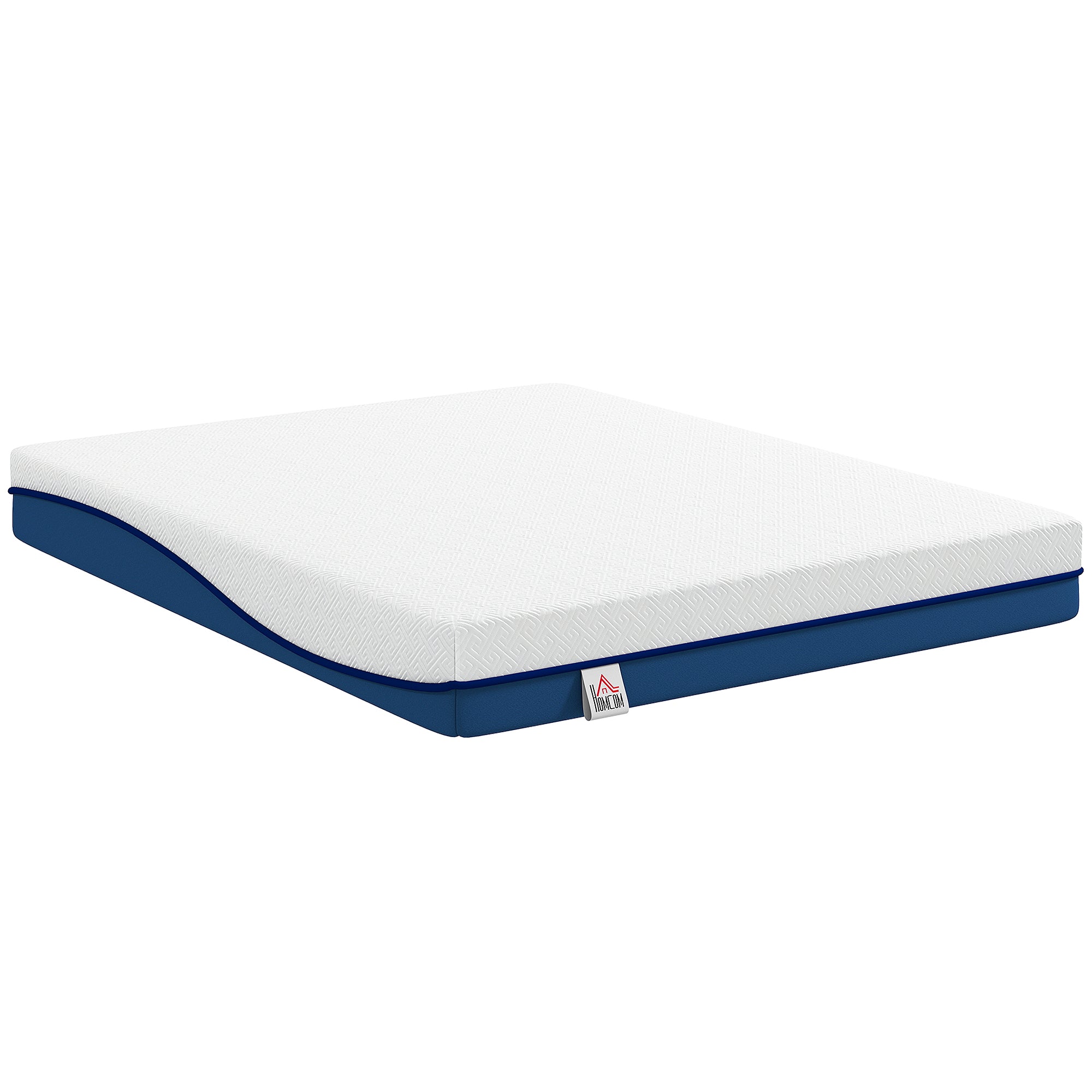 Matelas 160x200cm, Matelas 2 Personnes, Mousse à Mémoire de Forme au Thé Vert, 20cm d'Épaisseur, Lit Rafraîchissant avec Gel Mémoire, Housse Amovible Lavable, Certifié Oeko-Tex, Fermeté Moyenne