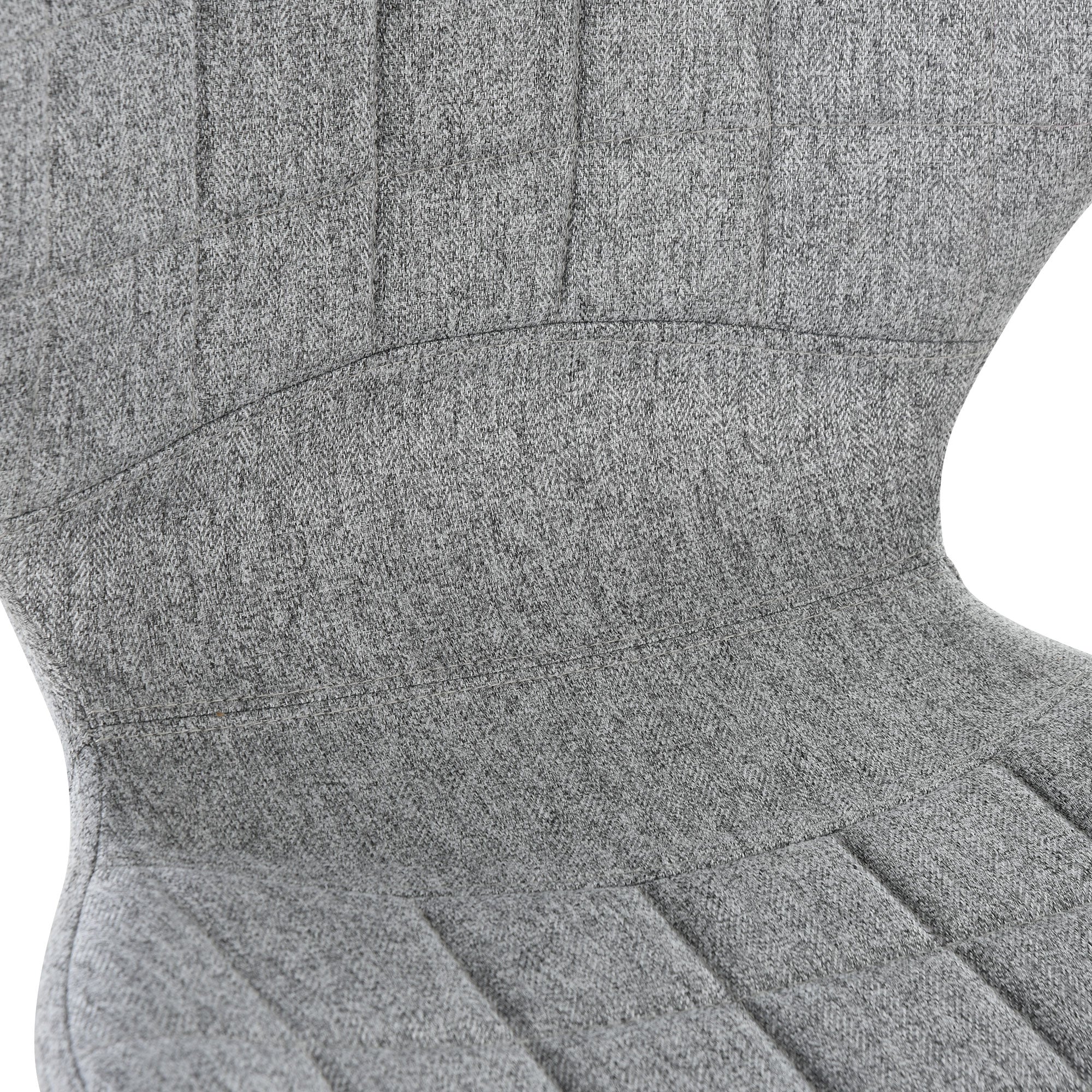 Lot de 2 Tabourets de Bar Design Contemporain Hauteur d'assise réglable 59-81 cm pivotant 360° Lin Gris