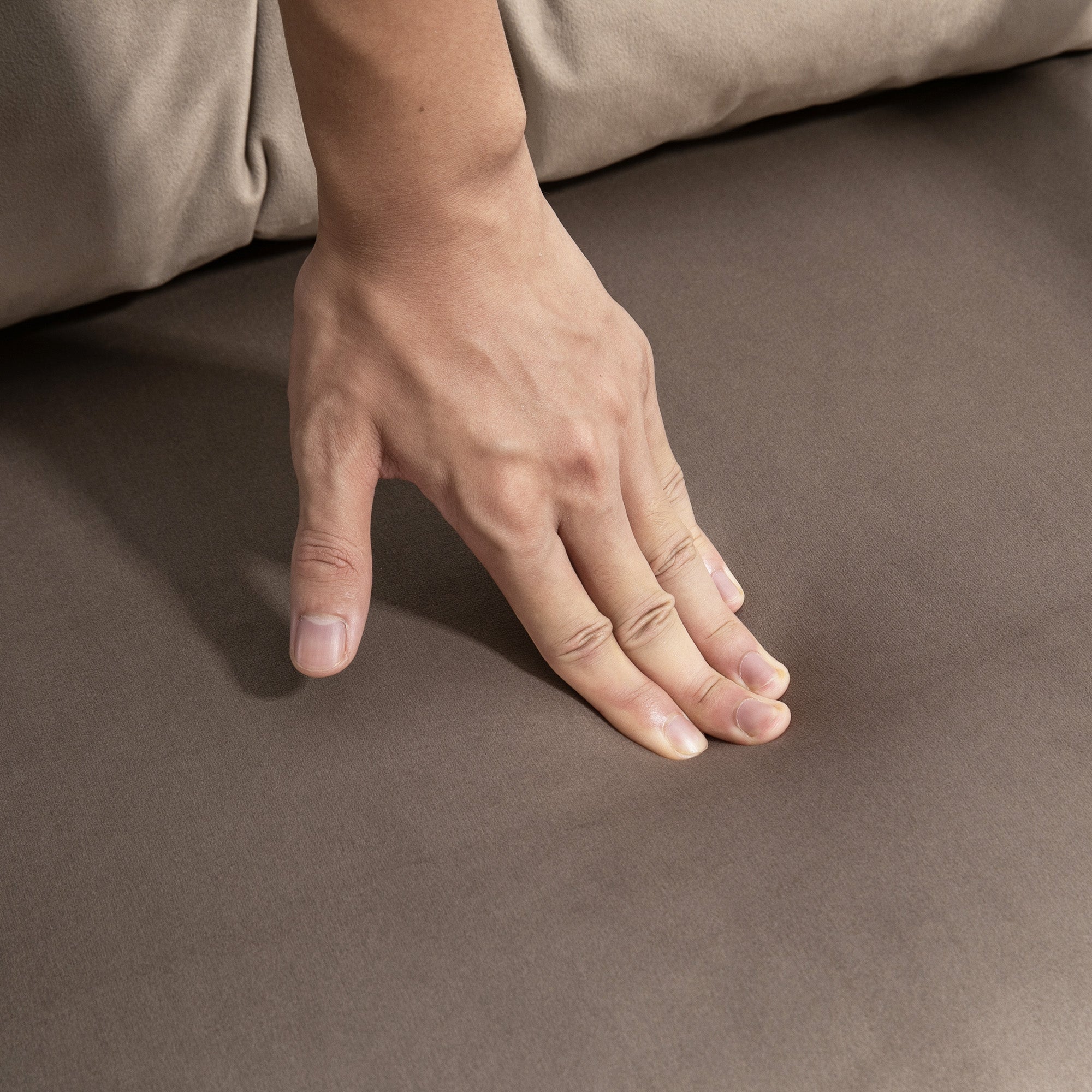 Fauteuil convertible 1 place chauffeuse 4 en 1 canapé convertible fauteuil lit avec dossier réglable en 5 positions, coussin inclus, canapé-lit 1 place pour invités, salon, charge 120 kg marron