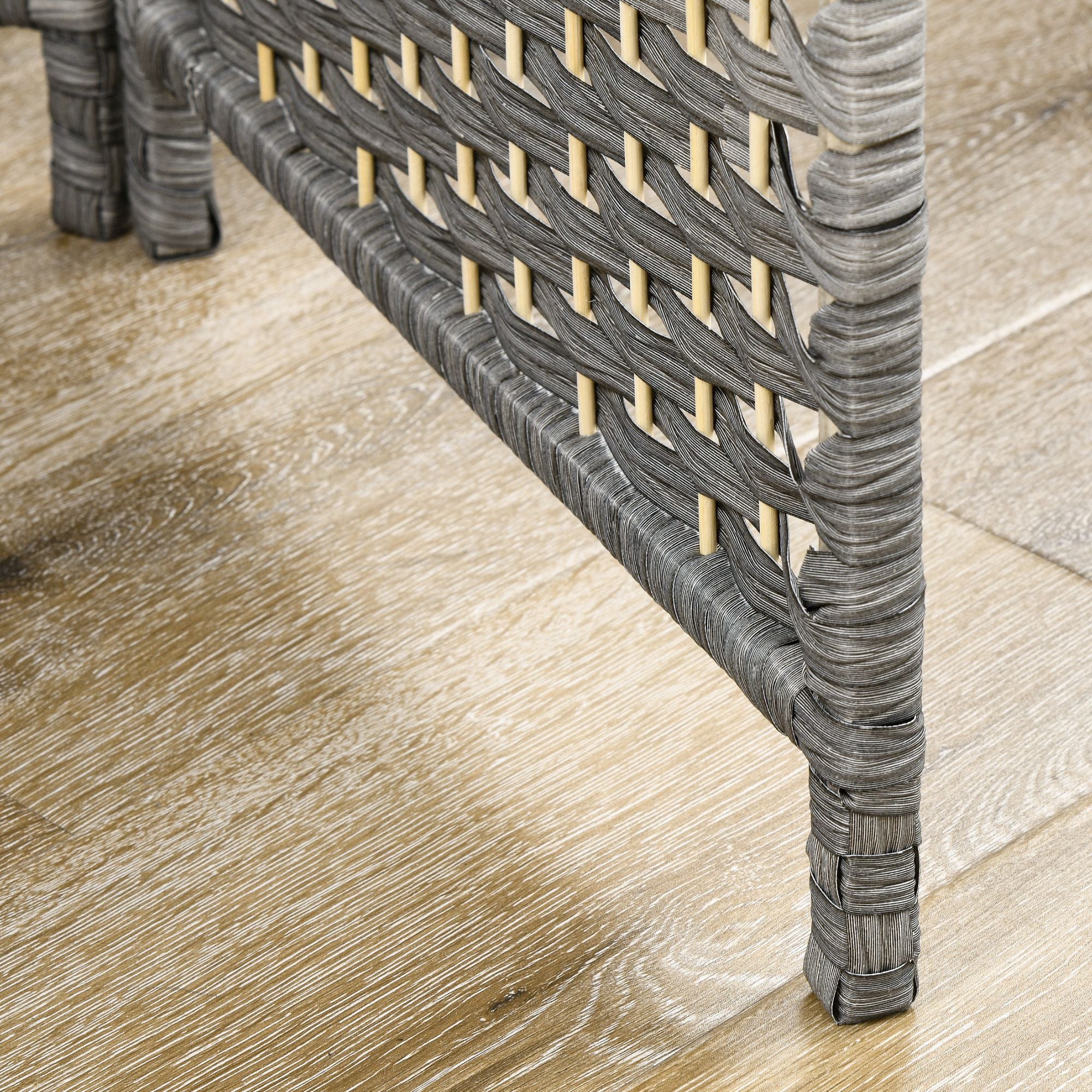 Paravent intérieur en bois, 6 panneaux, 270 x 180 cm, séparateur de pièce pliable, pour salon, chambre à coucher, maison, gris mélangé