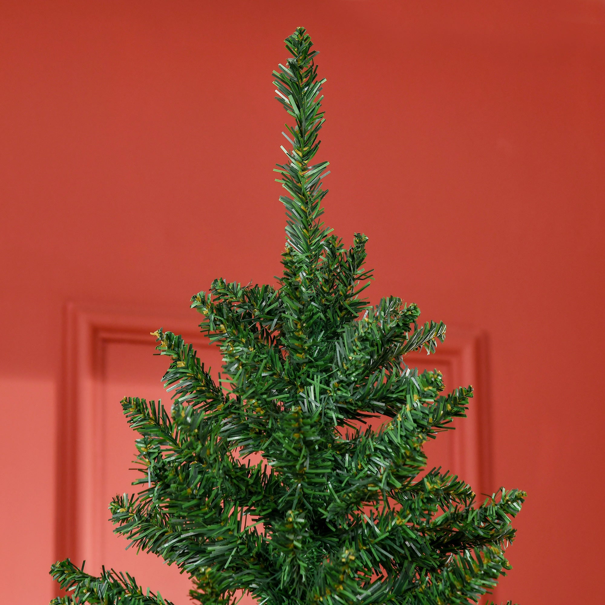 Sapin de Noël Artificiel 210H cm 865 Branches épines Imitation Nordmann Grand réalisme Vert