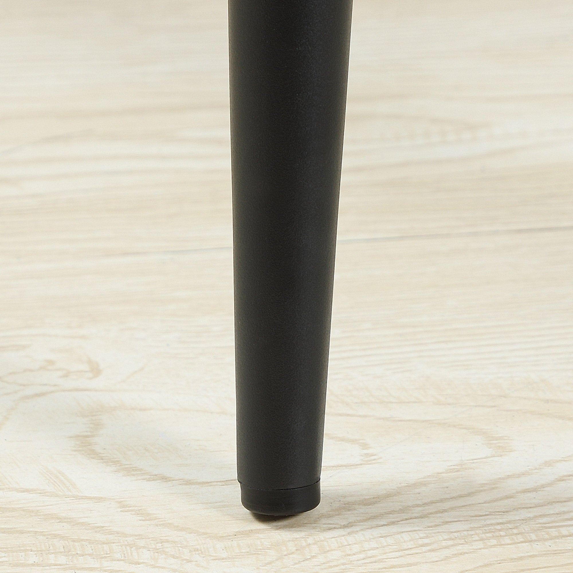 Lot de 2 Tabourets de Bar en Velours Chaises bar Hautes pieds en Métal Noir avec Repose-Pieds, accoudoirs Hauteur 67 cm - Gris