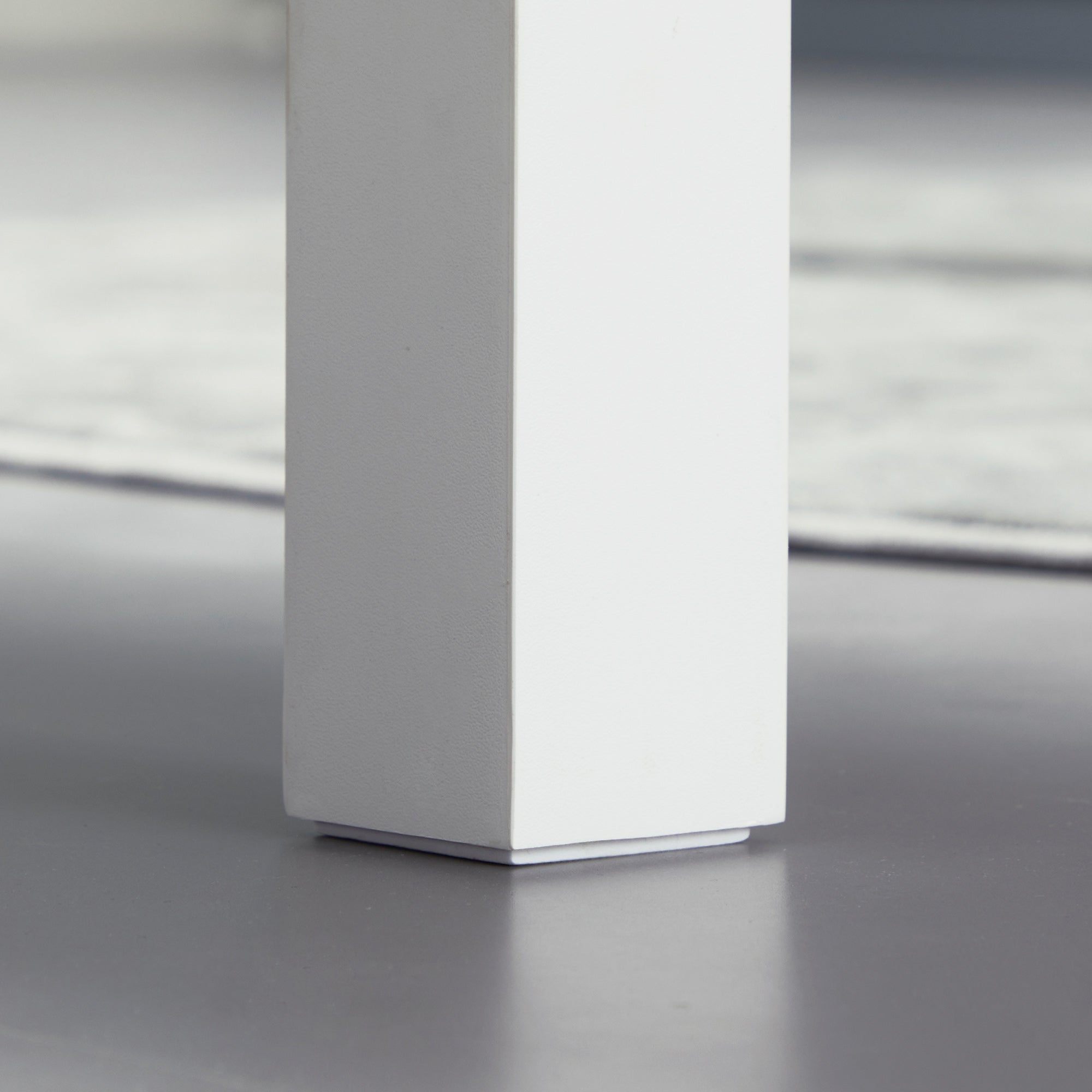 Ensemble table à manger 3 pièces avec 2 bancs encastrables pour 4-6 personnes style contemporain - cuisine salle à manger salon - panneaux de particules