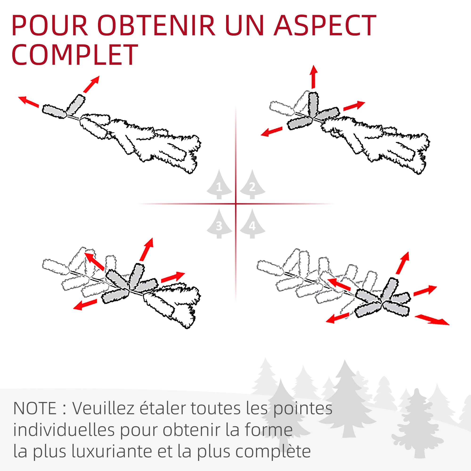Guirlande de Noël artificielle lumineuse de 1,8 m décoration de Noël avec pommes de pin, grappes de baies, 50 lumières LED et minuterie pour escaliers, cheminées, vert